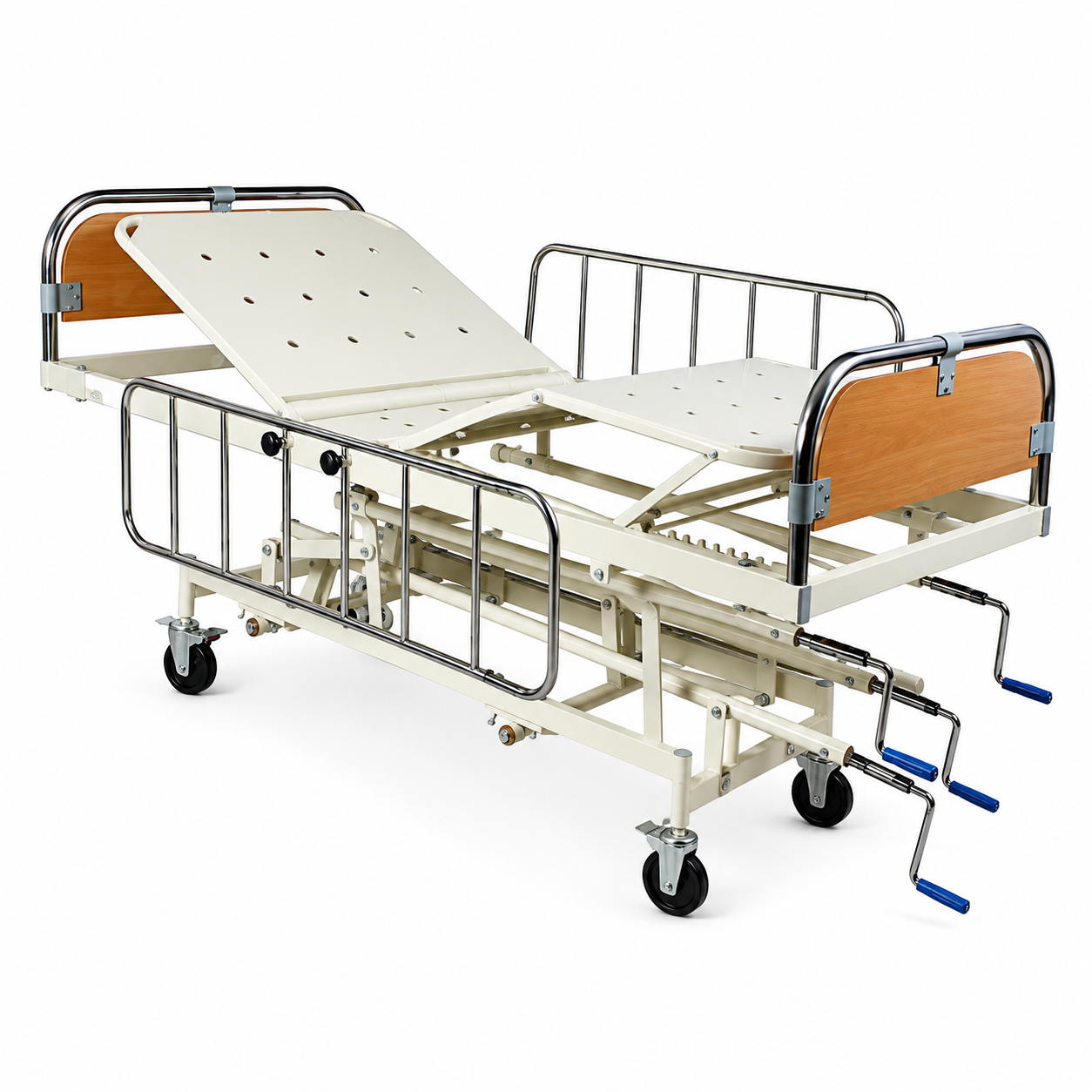 ICU Bed Mechanical (S.S. Panel & S.S. Railing)