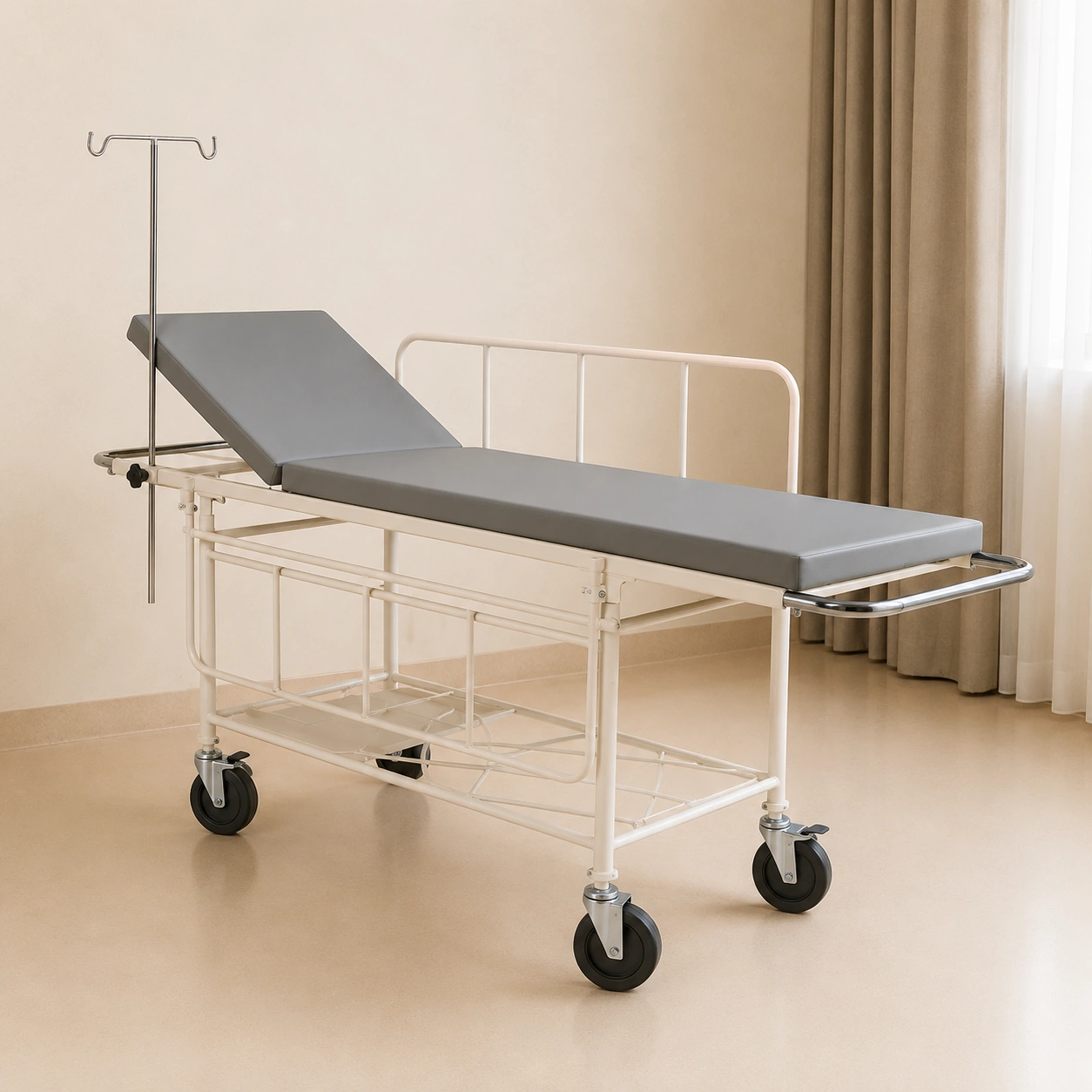 Stretcher Trolley Manufacturer — Emergency Recovery Trolley | Shiv Balaji Surgical